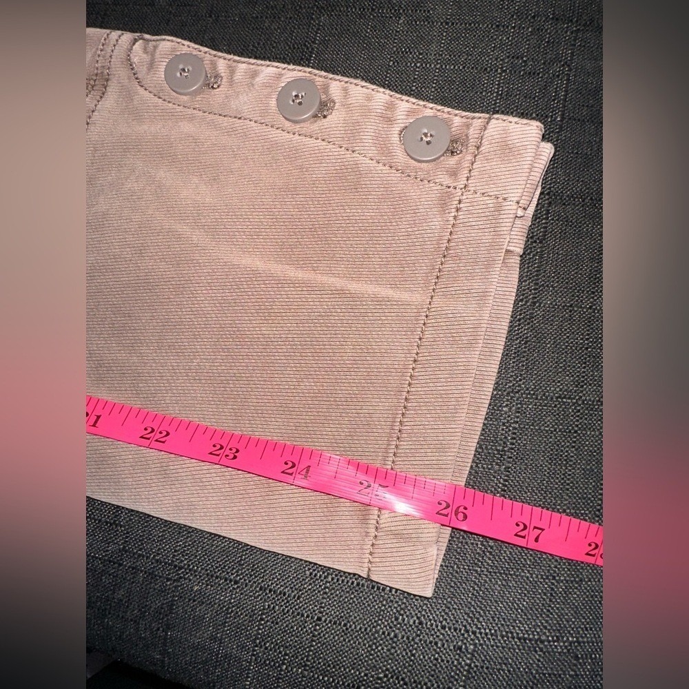 Anthropologie‎ Size 31 Brown Tan Corduroy Straight Slim Pants - Picture 11 of 12